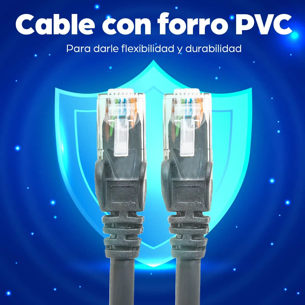 Intellinet Cable de red, Cat6, UTP 8