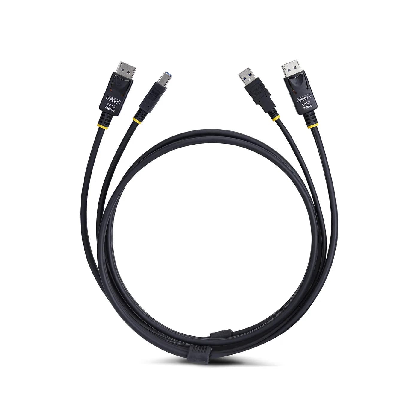 StarTech.com Cable KVM DisplayPort y USB 3.0 5Gbps de 3m - 4K 60Hz - C 4
