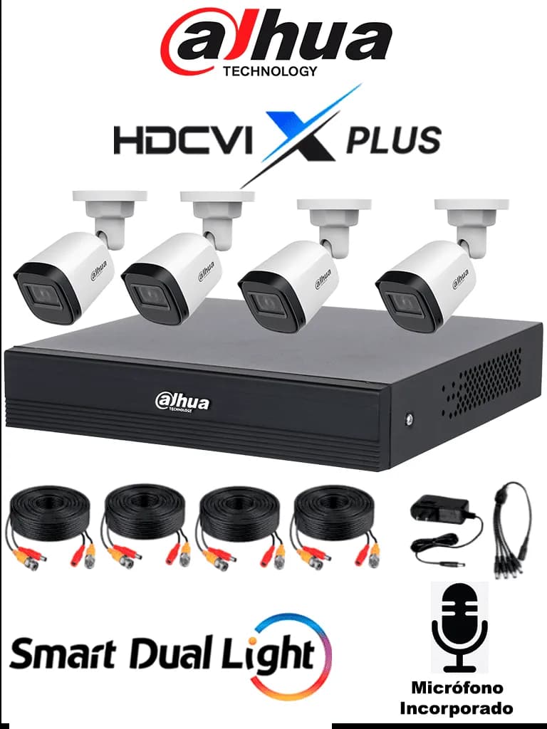 Dahua DH-KIT/XVR1B08-I/T/8-B1A21N-U-IL-A-0280B