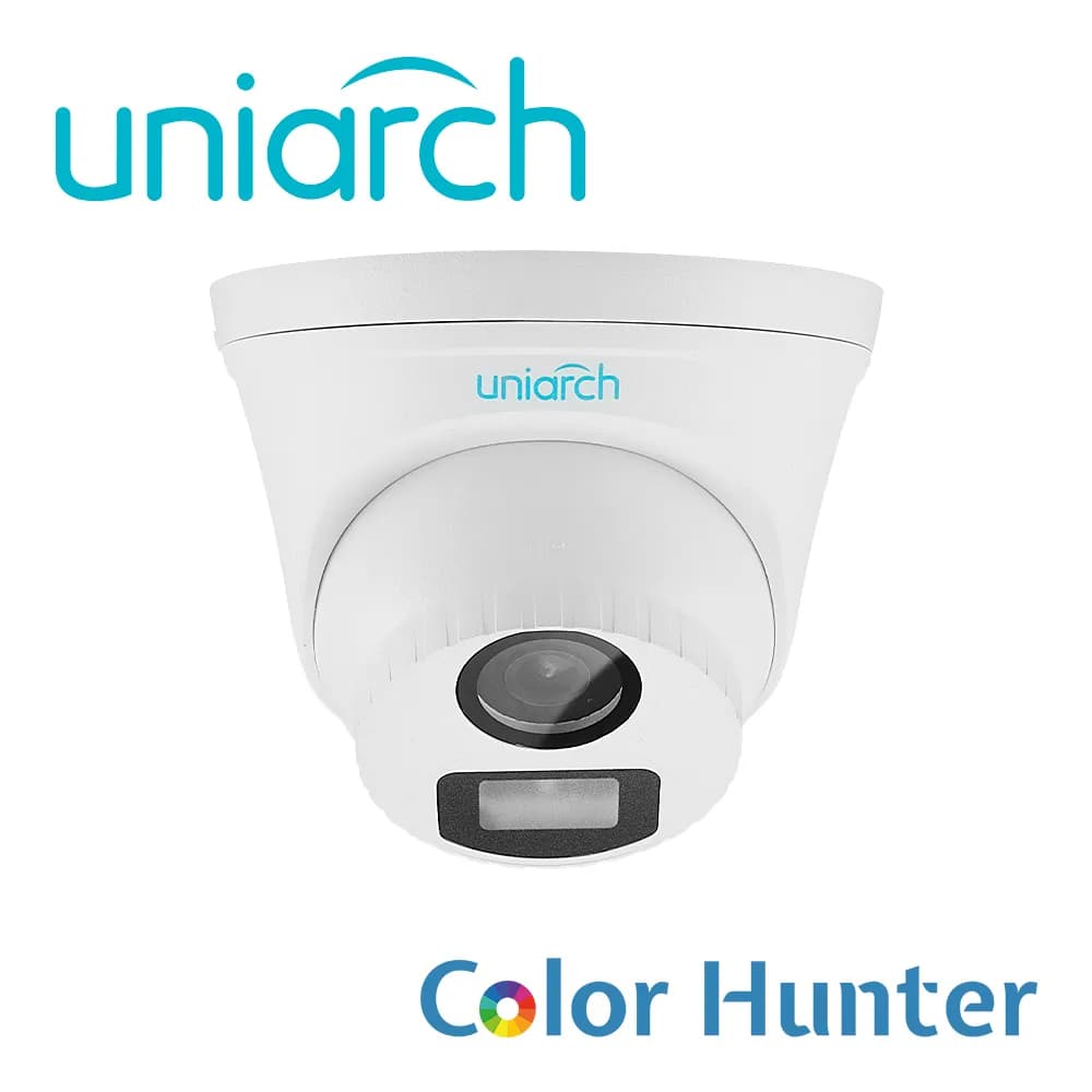 CAMARA ANALOGA TURRET COLORHUNTER UNIARCH UAC-T115-F28-W / 5MP / TVI:  3