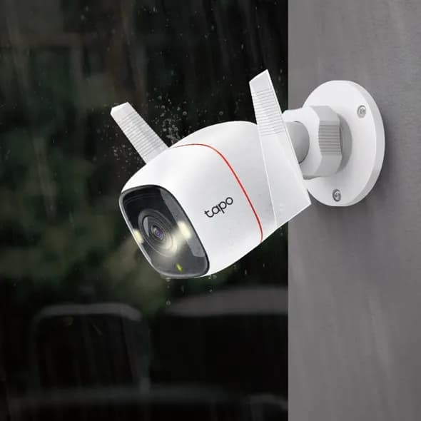 CAMARA WIFI EXTERIOR TP-LINK TAPO C320WS SEGURIDAD PARA CASA 4MP DE RE 3