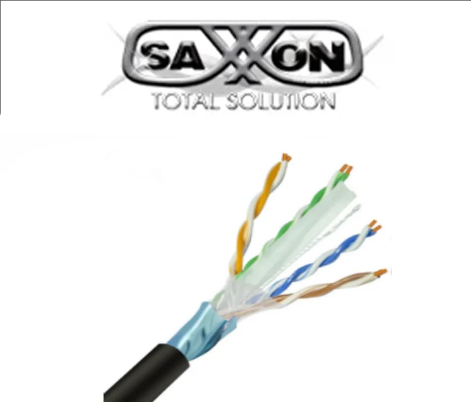 SAXXON OFTPCAT6COPEXT - Bobina de Cable FTP Cat6 100% Cobre/ 305 Metro 2