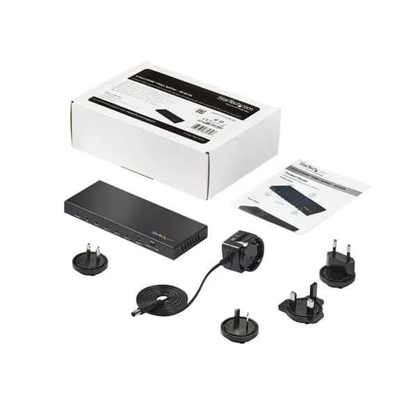StarTech.com Splitter HDMI de 4 Puertos - 4K 60Hz 6