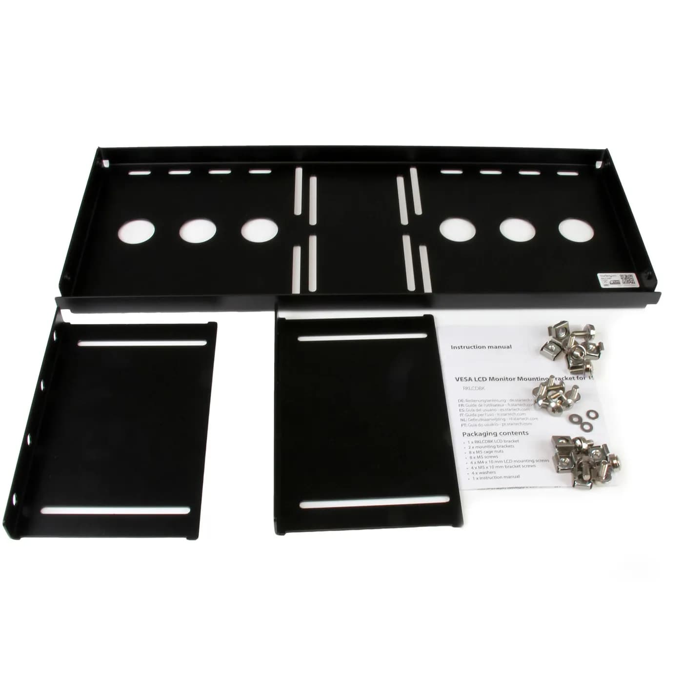 StarTech.com Bracket VESA de Montaje para Monitor LCD en Gabinete Rack 7