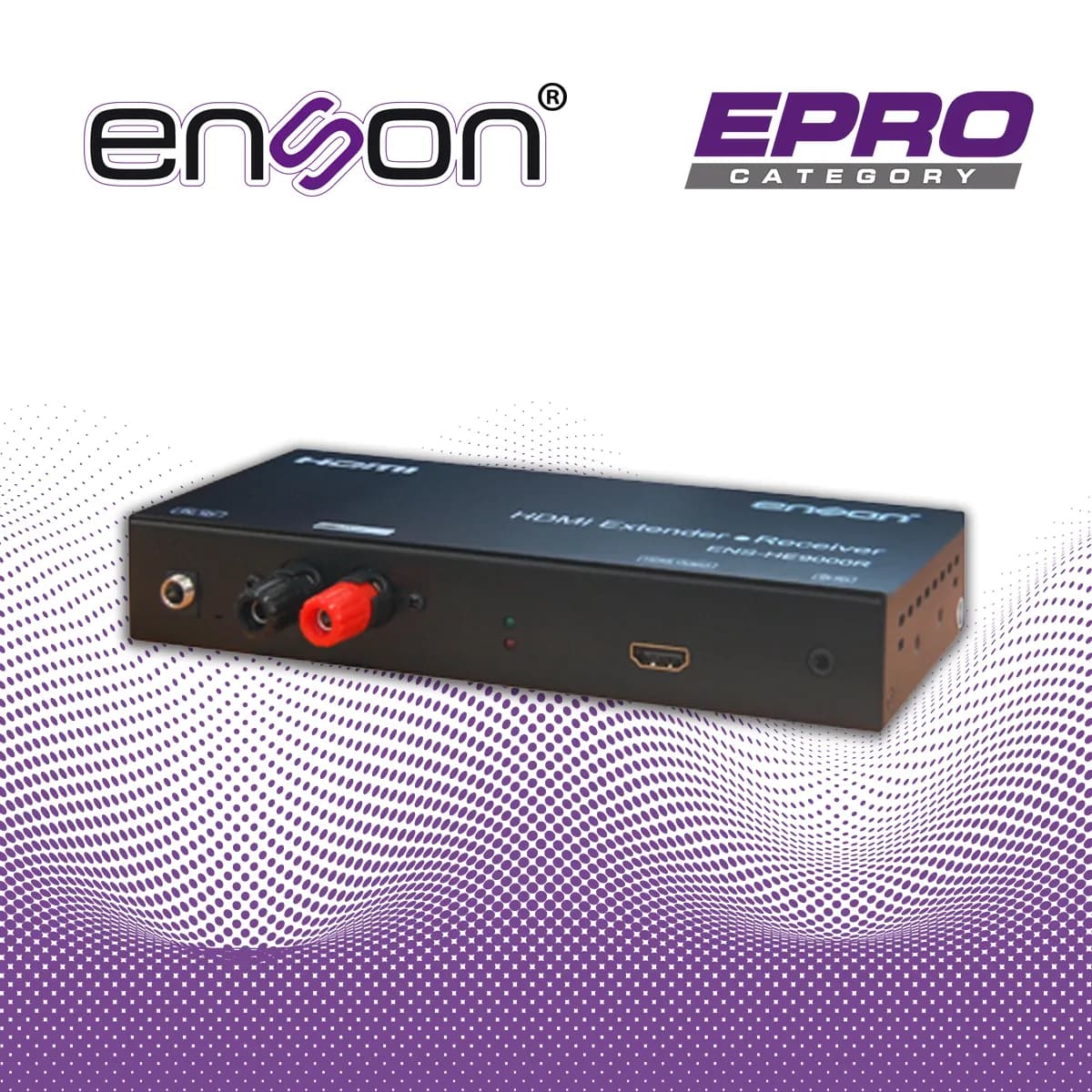 EXTENSOR HDMI 500MTS ENSONDC HE9000R RECEPTOR X C-HE9000R RECEPTOR X C 4
