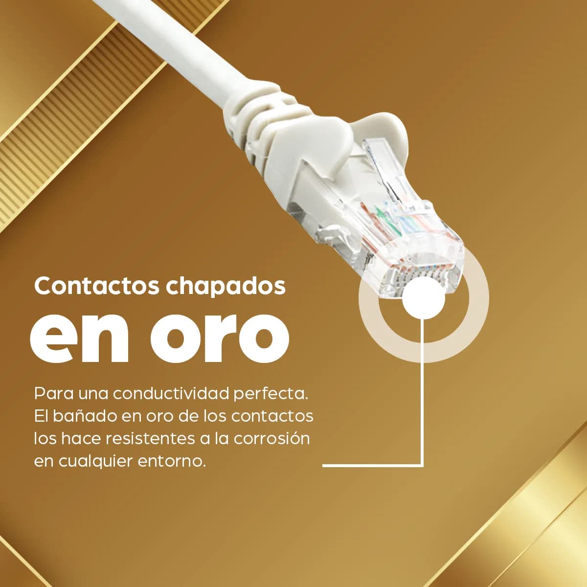 Intellinet Cable de red, Cat6, UTP 8