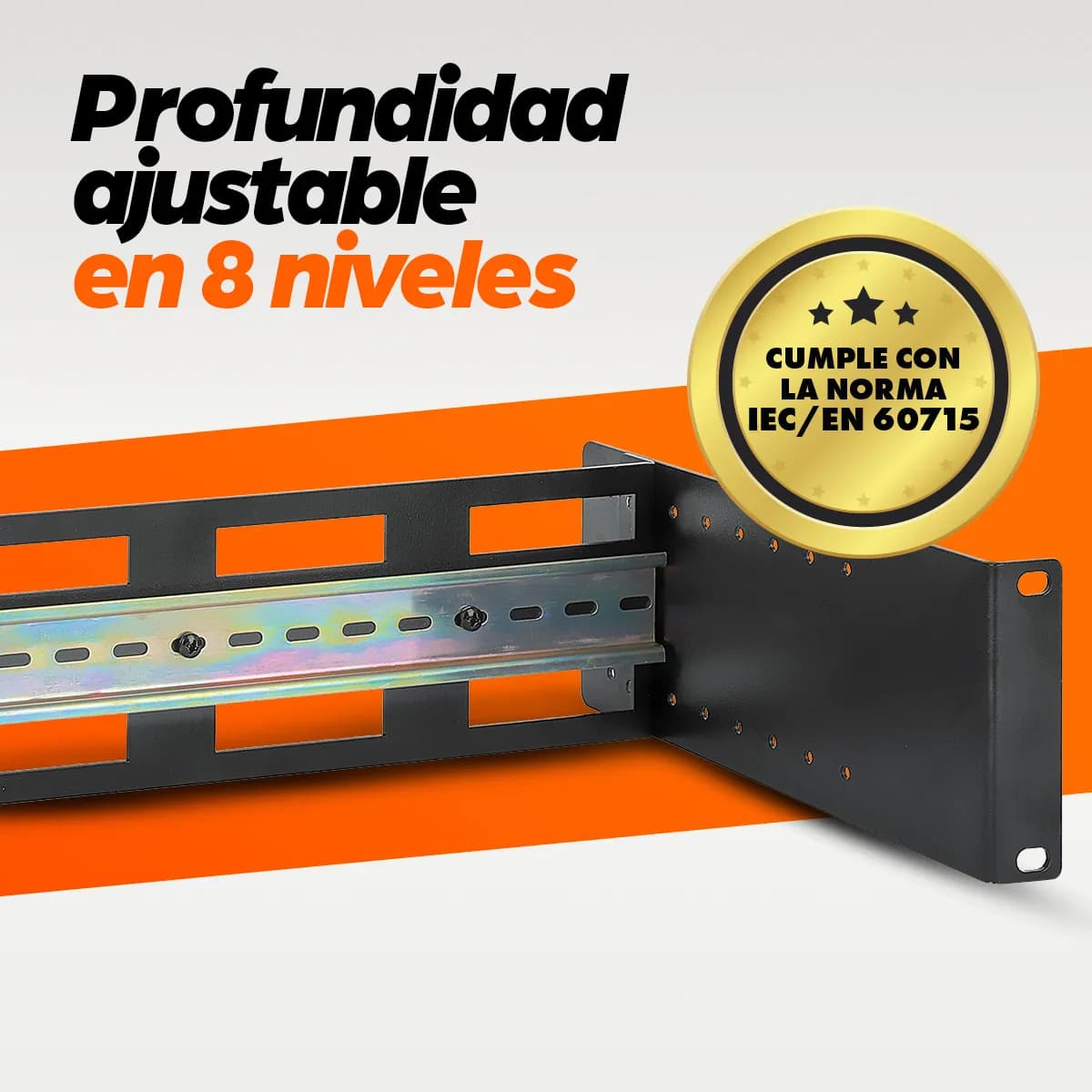 Intellinet 716345 accesorio para rack Riel de estante 9