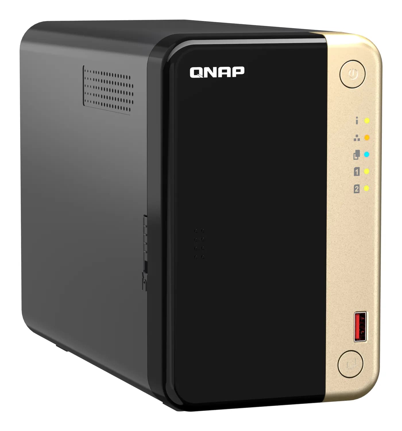 QNAP TS-264 NAS Tower Intel® Celeron® N5095 8 GB 0 TB QNAP QTS Negro,  3