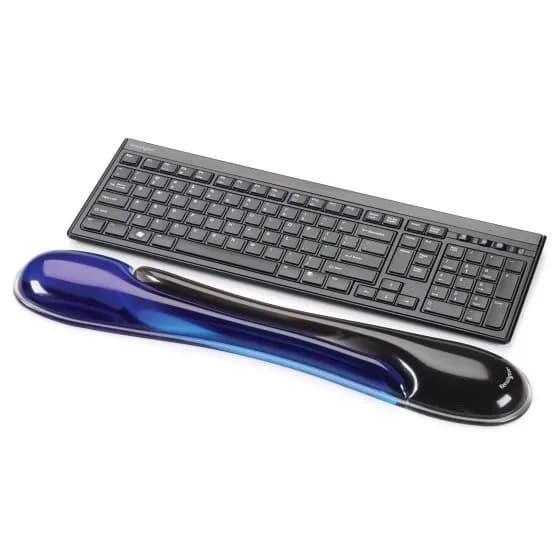 Kensington K62397AM descansa muñecas Gel Negro, Azul 4