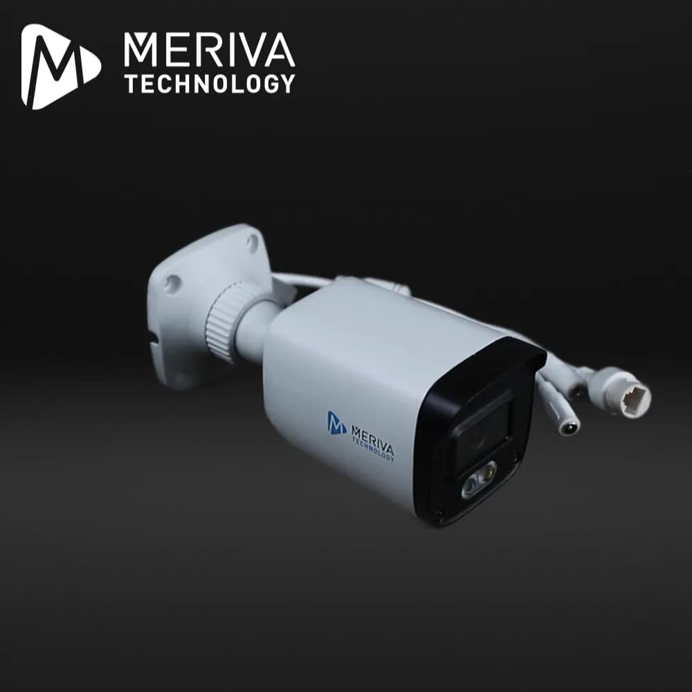 CAMARA IP BULLET MERIVA TECHNOLOGY MOB-202FS4D / 2MP / H.265+ / 2.8MM  5