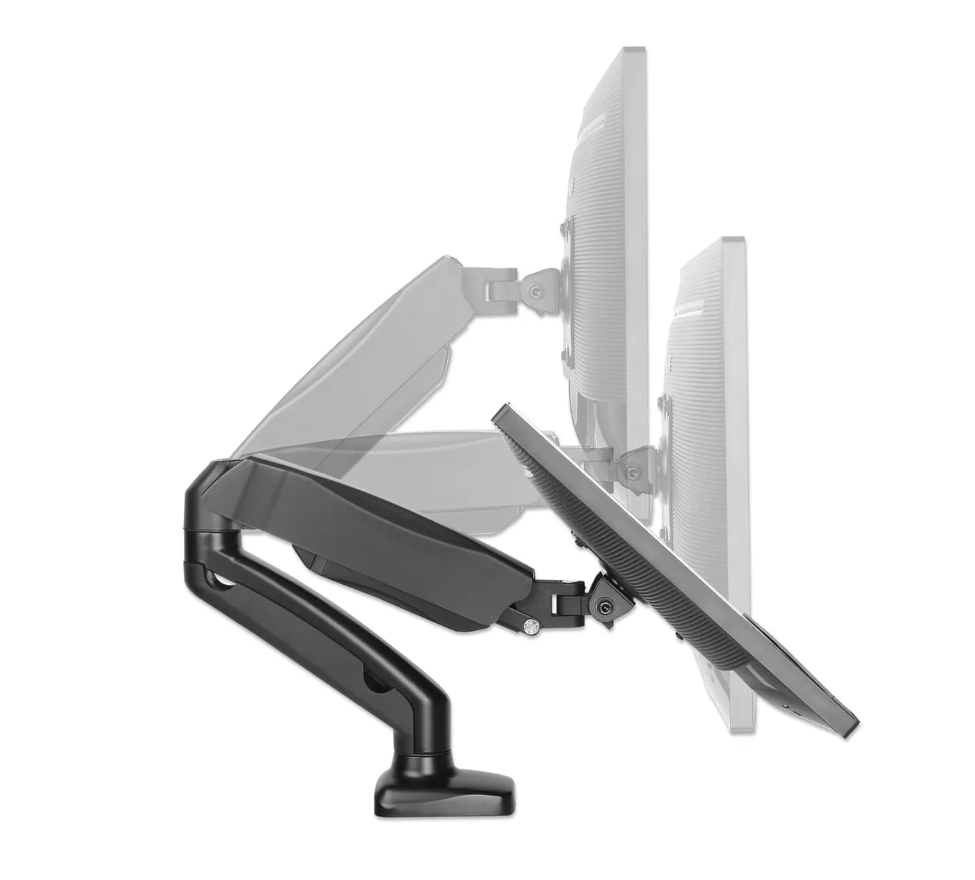Manhattan Soporte de aluminio con pistón de gas para un monitor 4