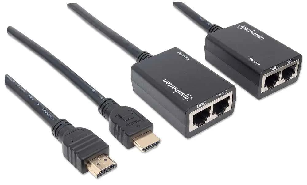 Manhattan Extensor de HDMI por Cat5e/Cat6 2