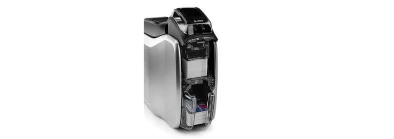 Zebra ZC300 impresora de tarjeta plástica Pintar por sublimación/Trans 3