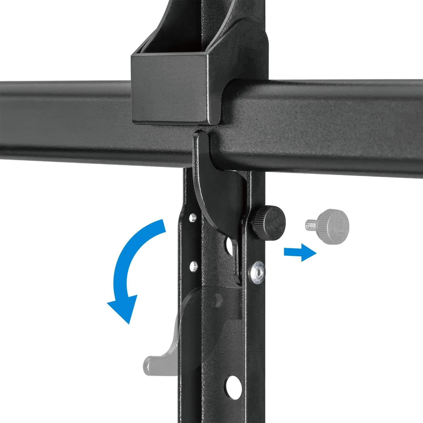 Manhattan 462358 soporte para TV 3.05 m (120") Negro 9