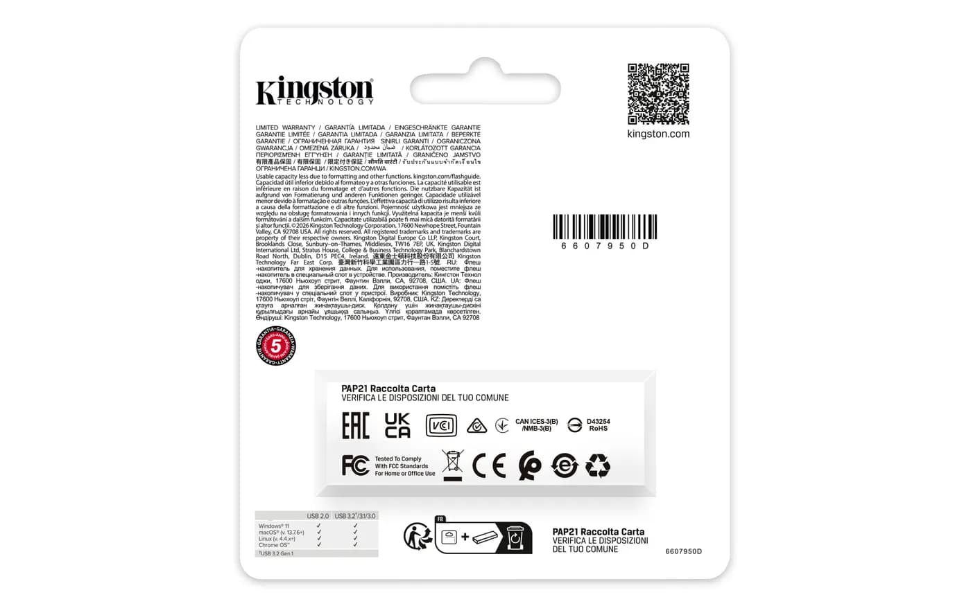 Kingston Technology DataTraveler Exodia S unidad flash USB 128 GB USB  4