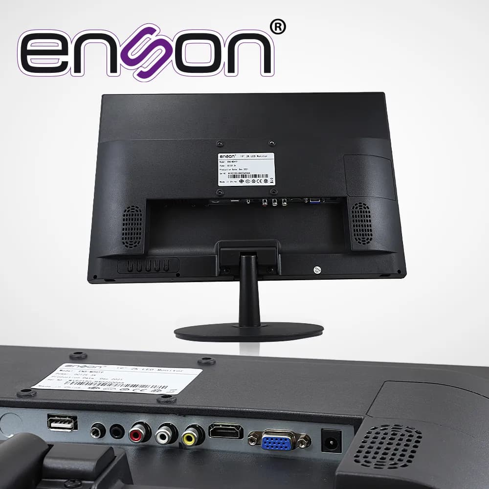 MONITOR LED FULL HD DE ENSON MODELO ENS-MDH19 DE 19 PULGADAS RESOLUCIO 4