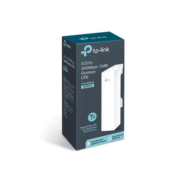 TP-Link CPE510 punto de acceso inalámbrico 300 Mbit/s Blanco Energía s 5