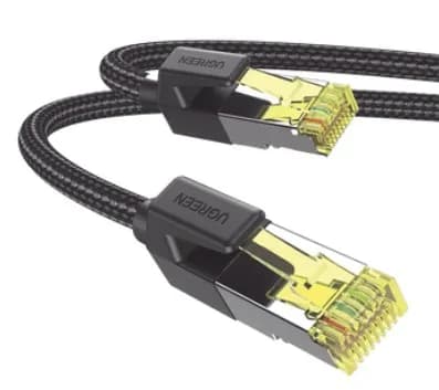 Ugreen 80424 cable de red Negro 3 m Cat7 F/FTP (FFTP) 2