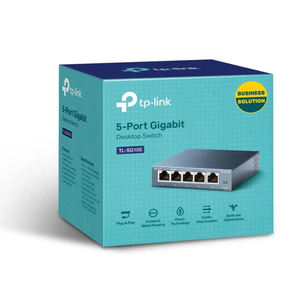 TP-Link TL-SG105 dispositivo de redes No administrado L2 Gigabit Ether 3