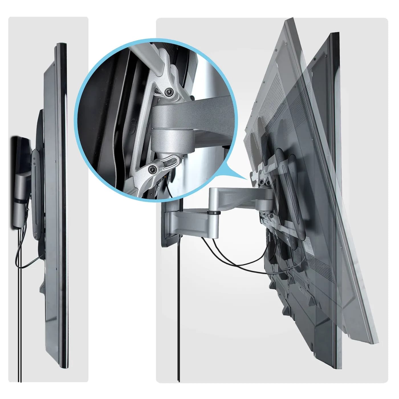 StarTech.com Soporte VESA de Pared de Servicio Pesado para TV Pantalla 5