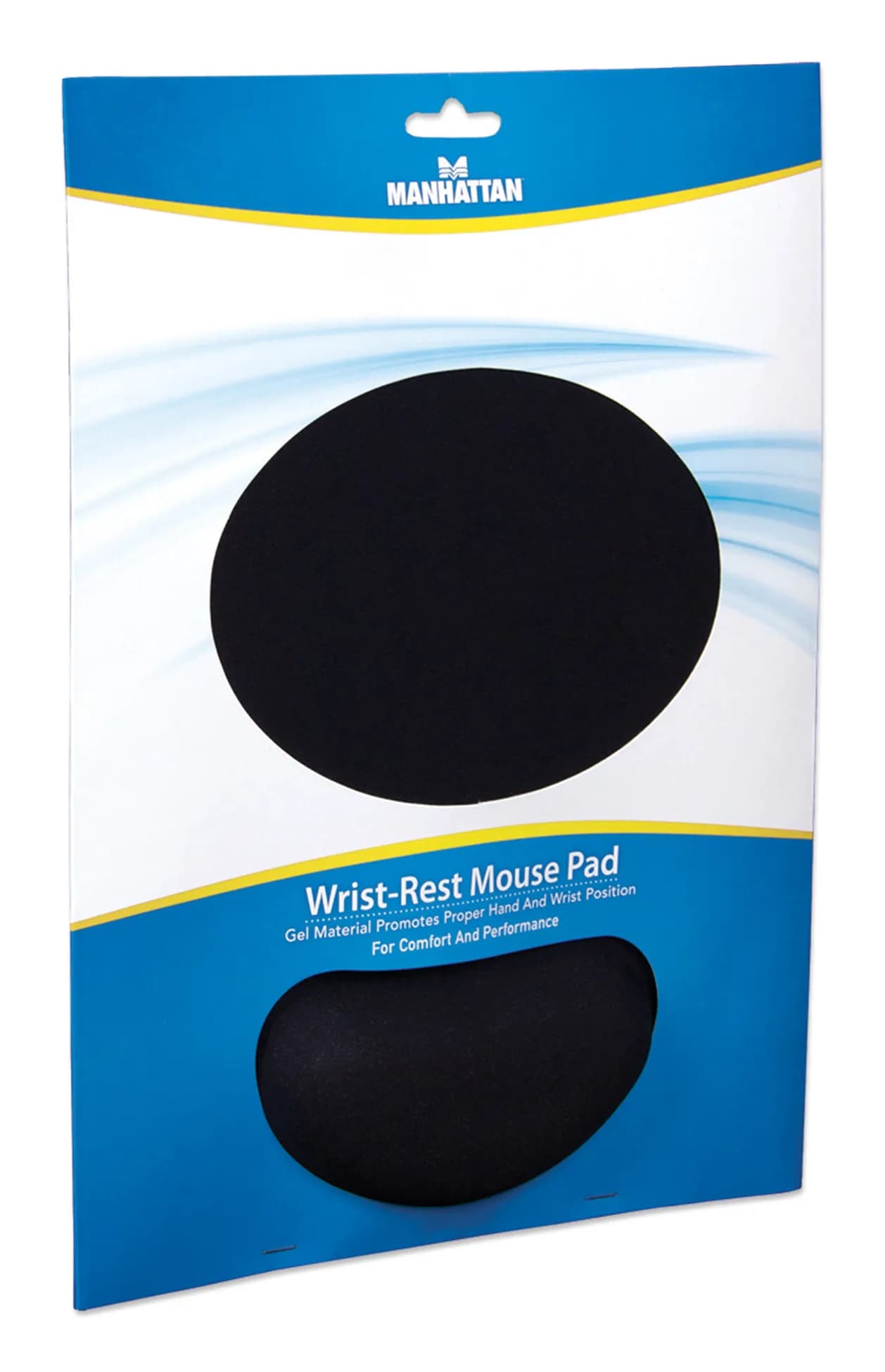 Manhattan Mouse Pad con Descansa Muñecas El material de gel promueve l 7