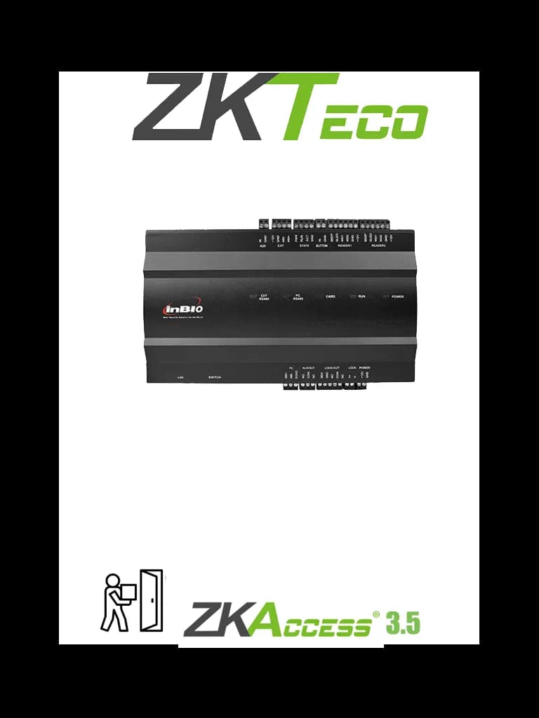 ZKTeco inBio160 Black with 3,000 FP