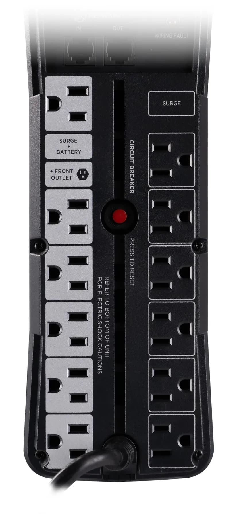 CyberPower GX150C2 sistema de alimentación ininterrumpida (UPS) Línea  9