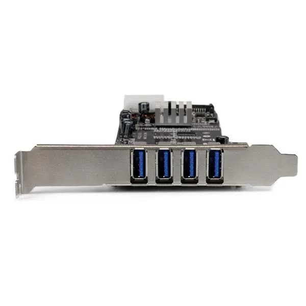 StarTech.com Adaptador Tarjeta PCI Express PCI-E 4 Puertos USB 3.0 UAS 3