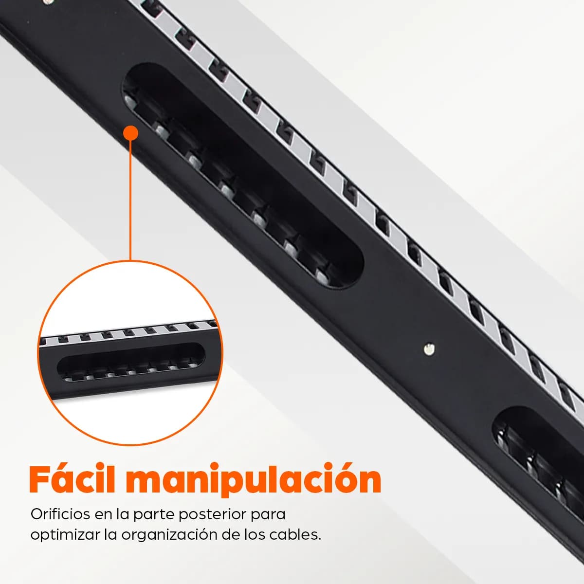 Intellinet Organizador Horizontal 19", 1U, (Metal) 5