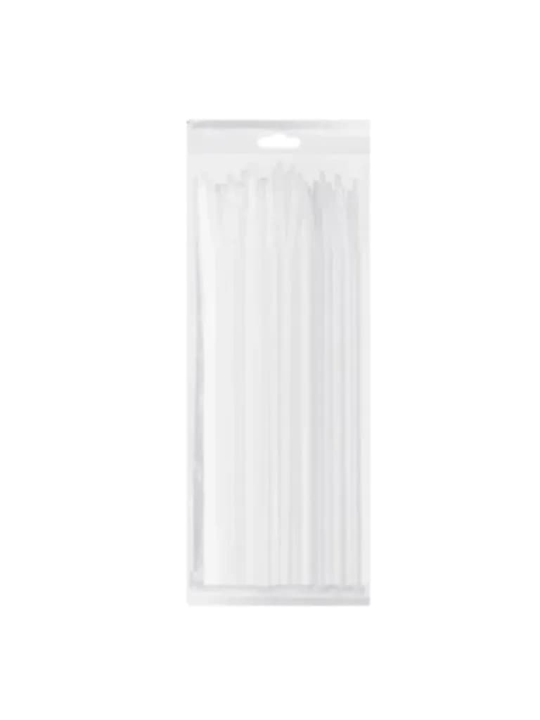 TCE LMG-SZS4X200B - Cincho de Nylon Color Blanco, Bolsa con 100 piezas 2