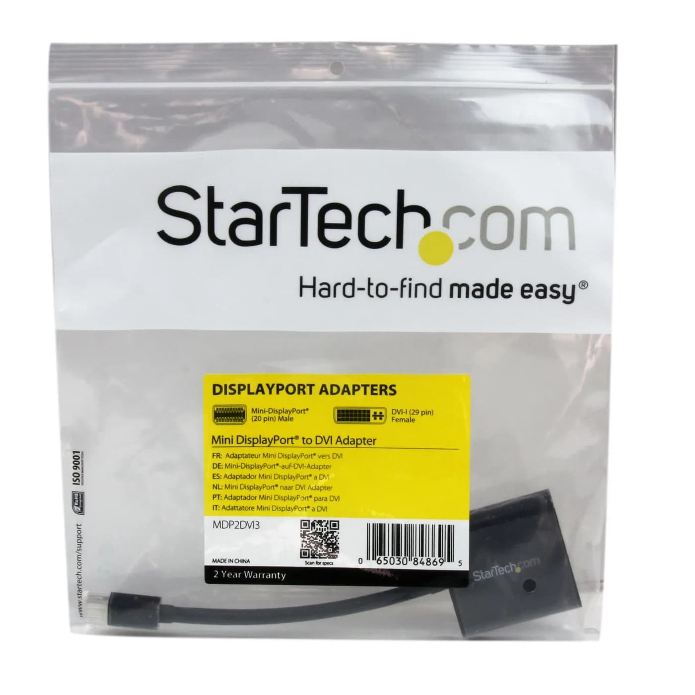 StarTech.com Adaptador de Video Mini DisplayPort a DVI - Cable Convert 4