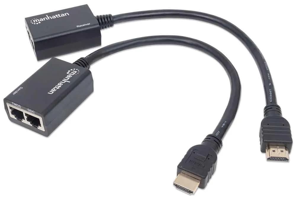 Manhattan Extensor de HDMI por Cat5e/Cat6 5