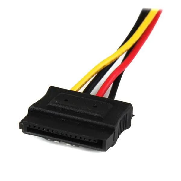 StarTech.com Adaptador Cable 30cm Divisor de 4 Pines LP4 a Doble SATA  3