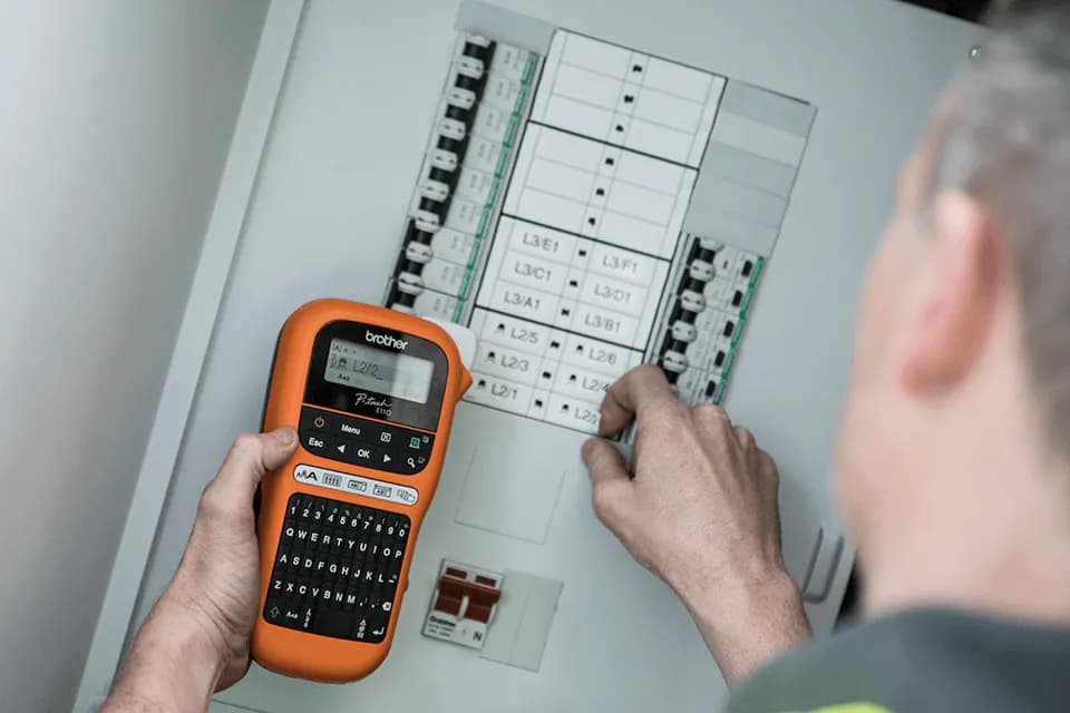 Brother PT-E110 impresora de etiquetas Transferencia térmica 180 x 180 2