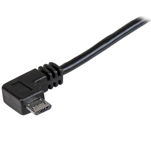 StarTech.com Cable de 1m Micro USB con conector acodado a la derecha - 2