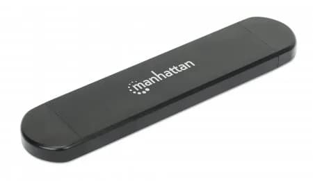 Manhattan Gabinete USB a SDD M.2 NVMe y SATA 4
