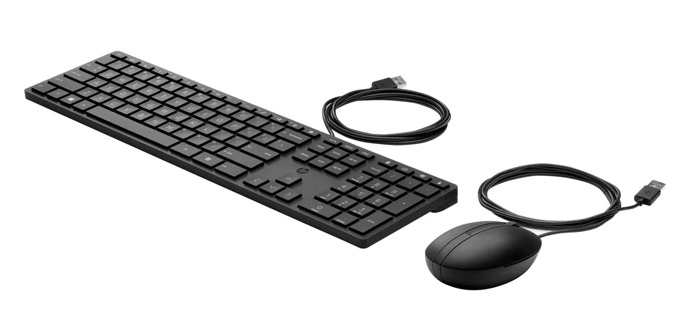 HP Mouse y teclado de escritorio 320MK con cable 2