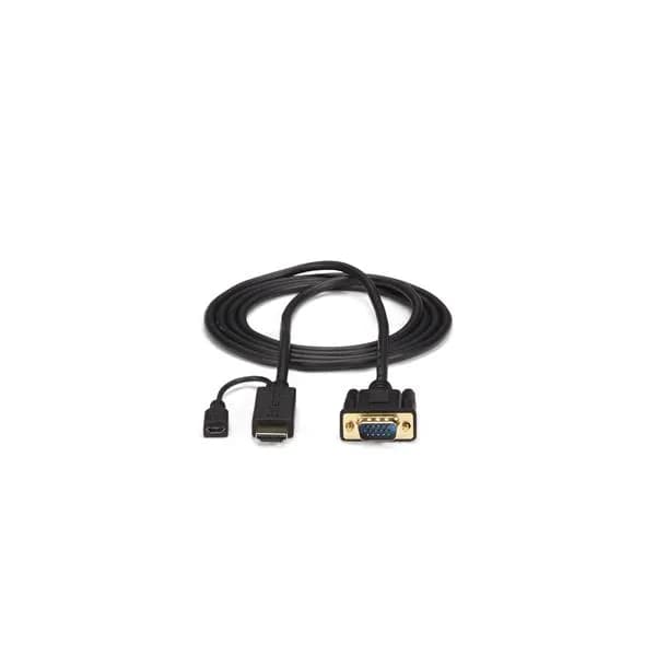 StarTech.com Cable de 1.8m Convertidor Activo HDMI a VGA - Adaptador 1 2