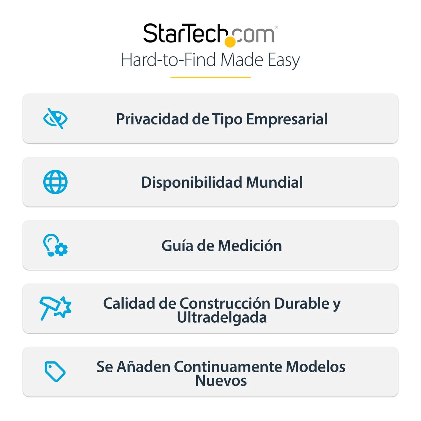 StarTech.com 238A-PRIVACY-SCREEN filtro para monitor 60.5 cm (23.8") F 16