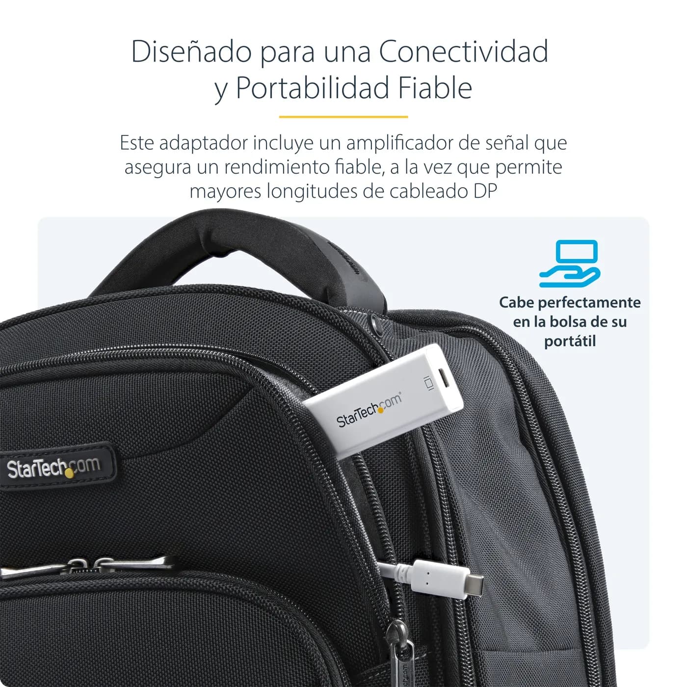 StarTech.com Adaptador USB C a Mini DisplayPort - 4K 60Hz - Blanco - A 11