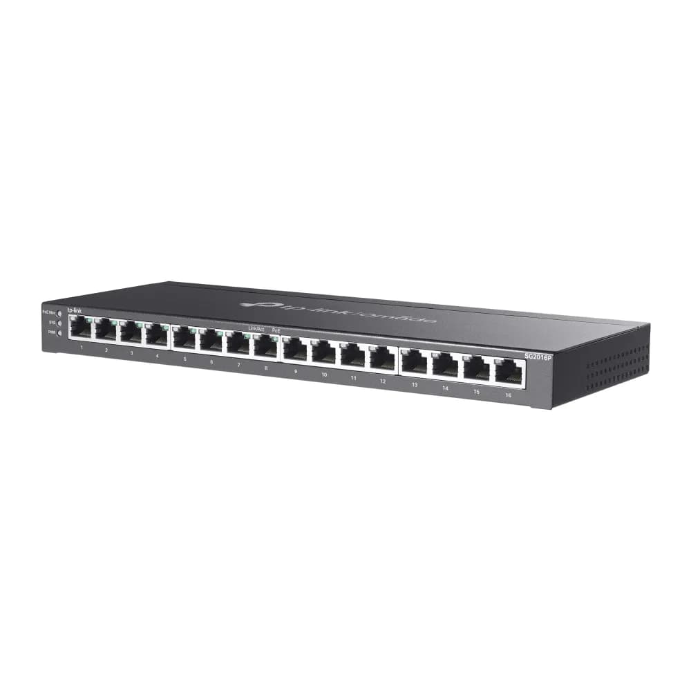 TP-Link Omada SG2016P dispositivo de redes Gestionado L2/L2+ Gigabit E 3