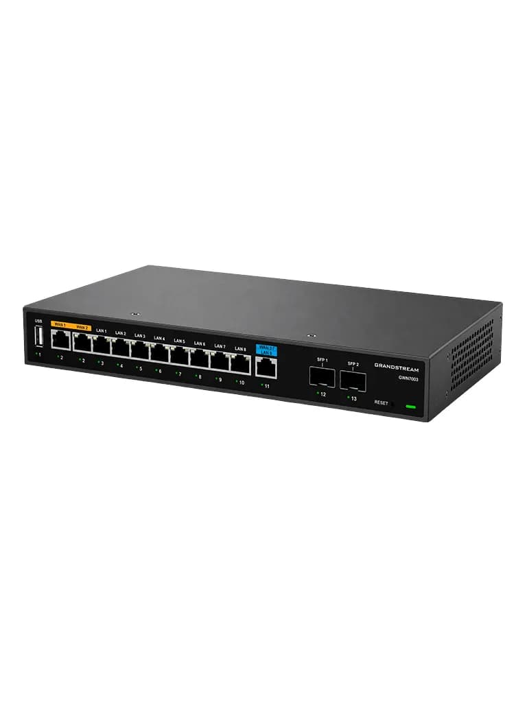 GRANDSTREAM GWN7003 - Router VPN Multi-WAN Gigabit/ 2 SFP 2.5G WAN/LAN 2