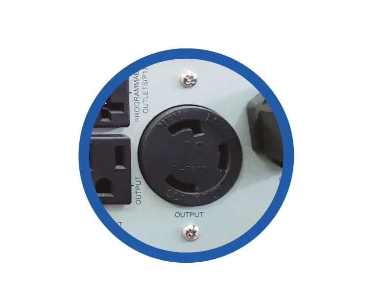 CDP UPO11-3RTAX sistema de alimentación ininterrumpida (UPS) Doble con 6