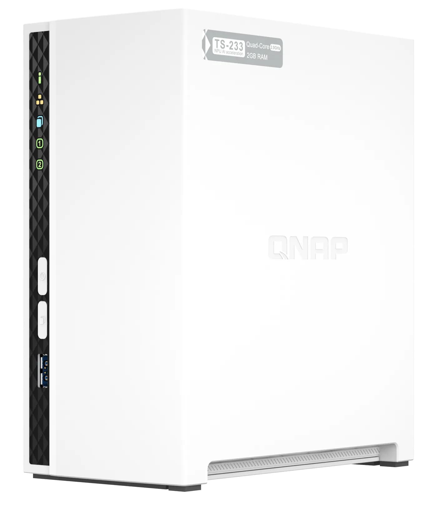 QNAP TS-233 servidor NAS o de almacenamiento Tower ARM Cortex-A55 2 GB 5