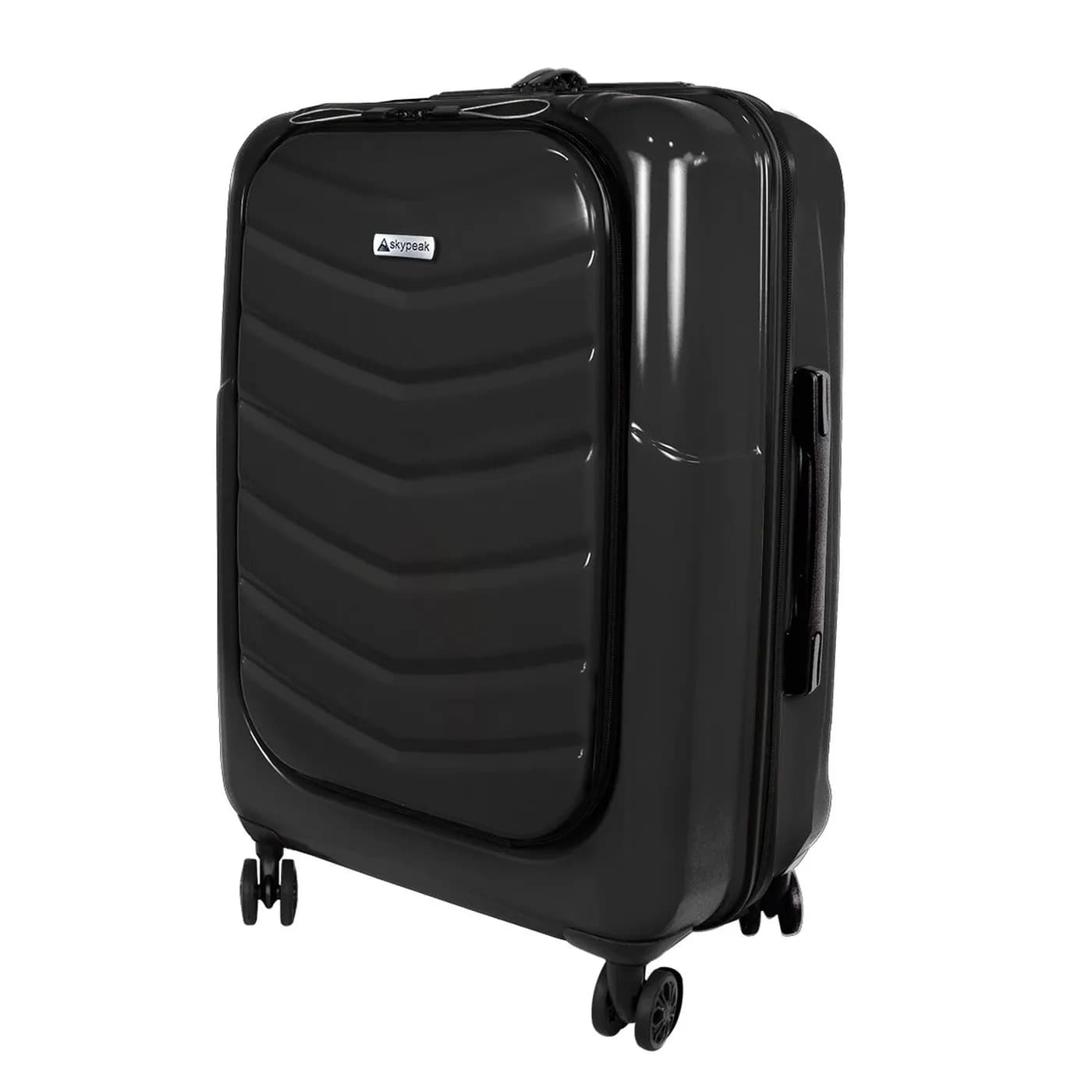 SKYPEAK MALETA PEARL RIGIDA 24 PULG. NEGRA ABS C/TSA 2
