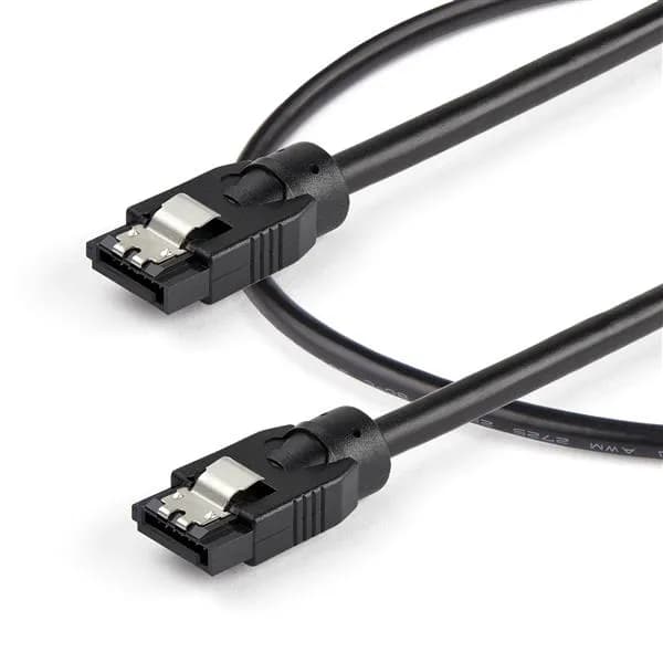 StarTech.com Cable SATA Redondo de 0.3m 3