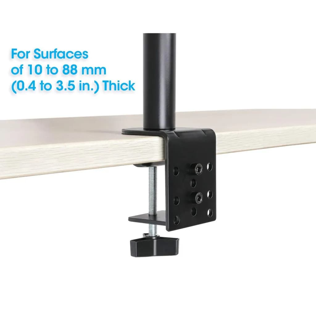 Manhattan Soporte para escritorio combinado con brazo para monitor y s 10