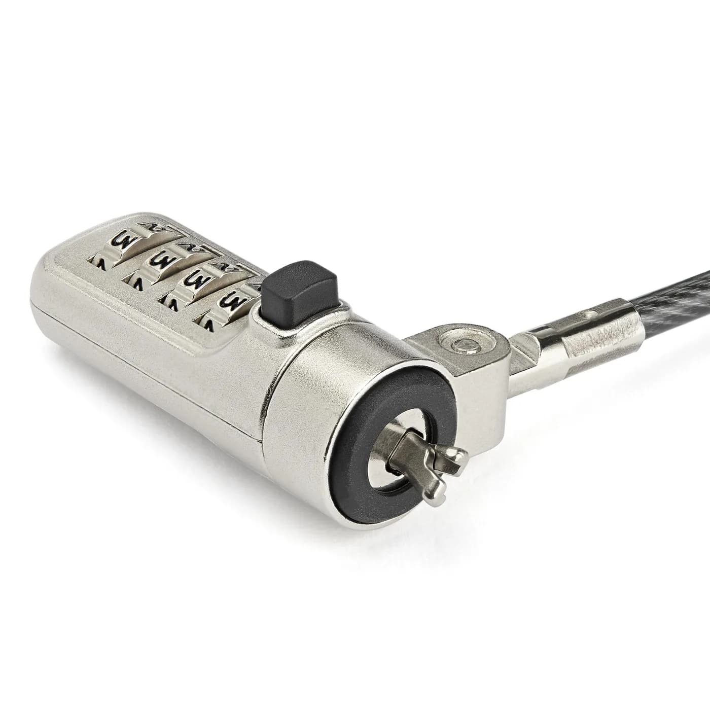 StarTech.com LTLOCKNBL cable antirrobo Negro, Plata 2.043 m 2