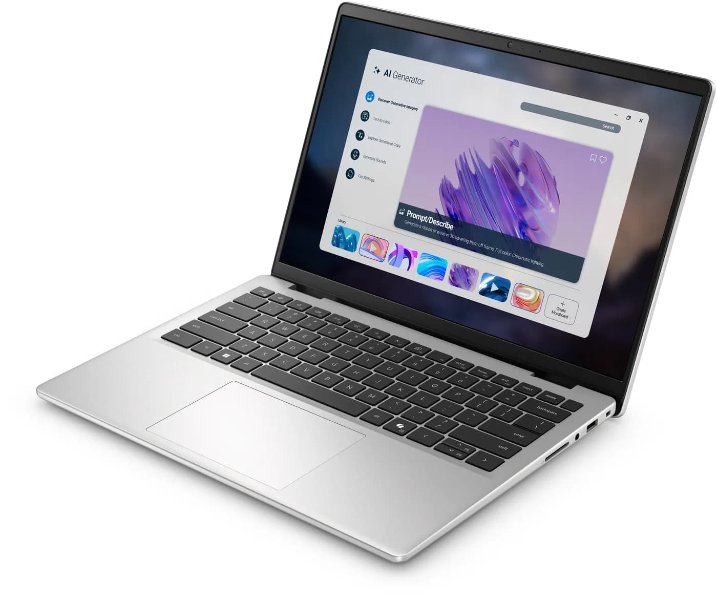 DELL DC14255 Copilot+ PC AMD Ryzen AI 5 330 Computadora portátil 35.6  2