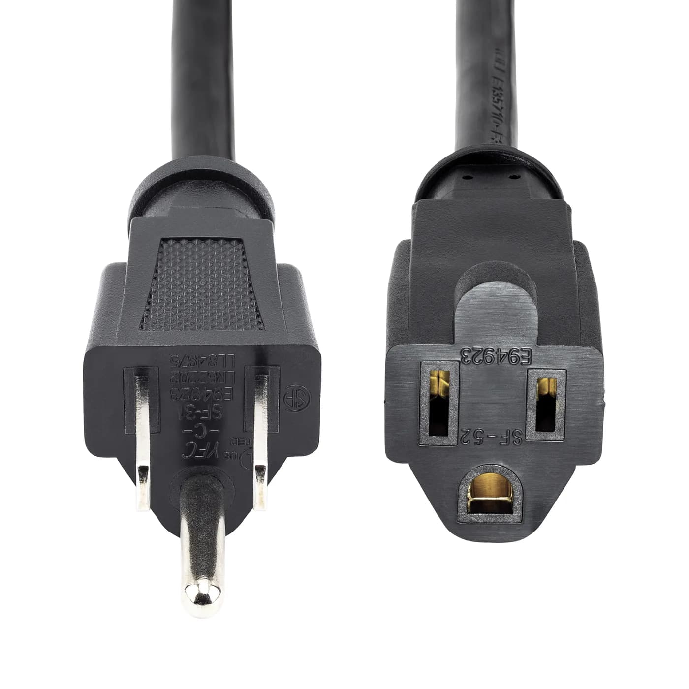 StarTech.com Cable de 2m de Extensión de Alimentación,NEMA 5-15R a NEM 4